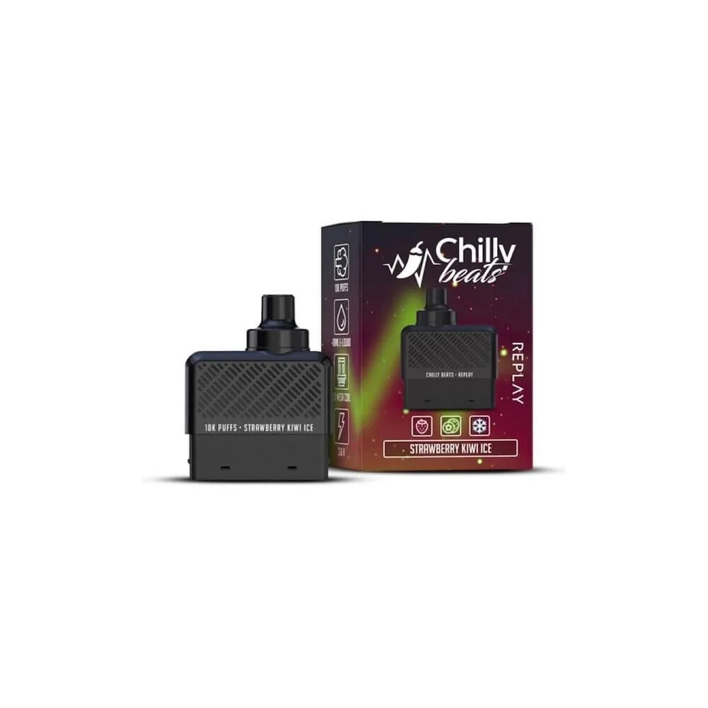Refil Chilly Beats 10k puffs - Triple Grape ice