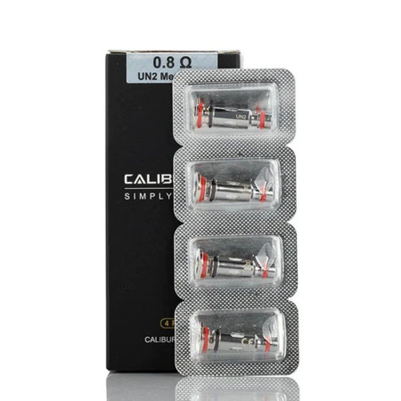 Marca: Uwell |Produto: Coil Caliburn G Pod 0 8 Ohm Uwell 4 Un|Garantia: 3 meses