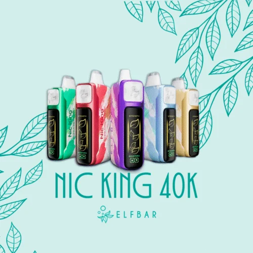 Pod Descartável ELFBAR Nic King 40K | Sabor Enviado Conforme Disponibilidade em Estoque