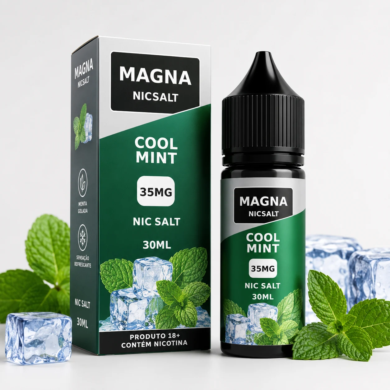 Magna E-Liquid Ananas Minty 60ml - 3mg Freebase