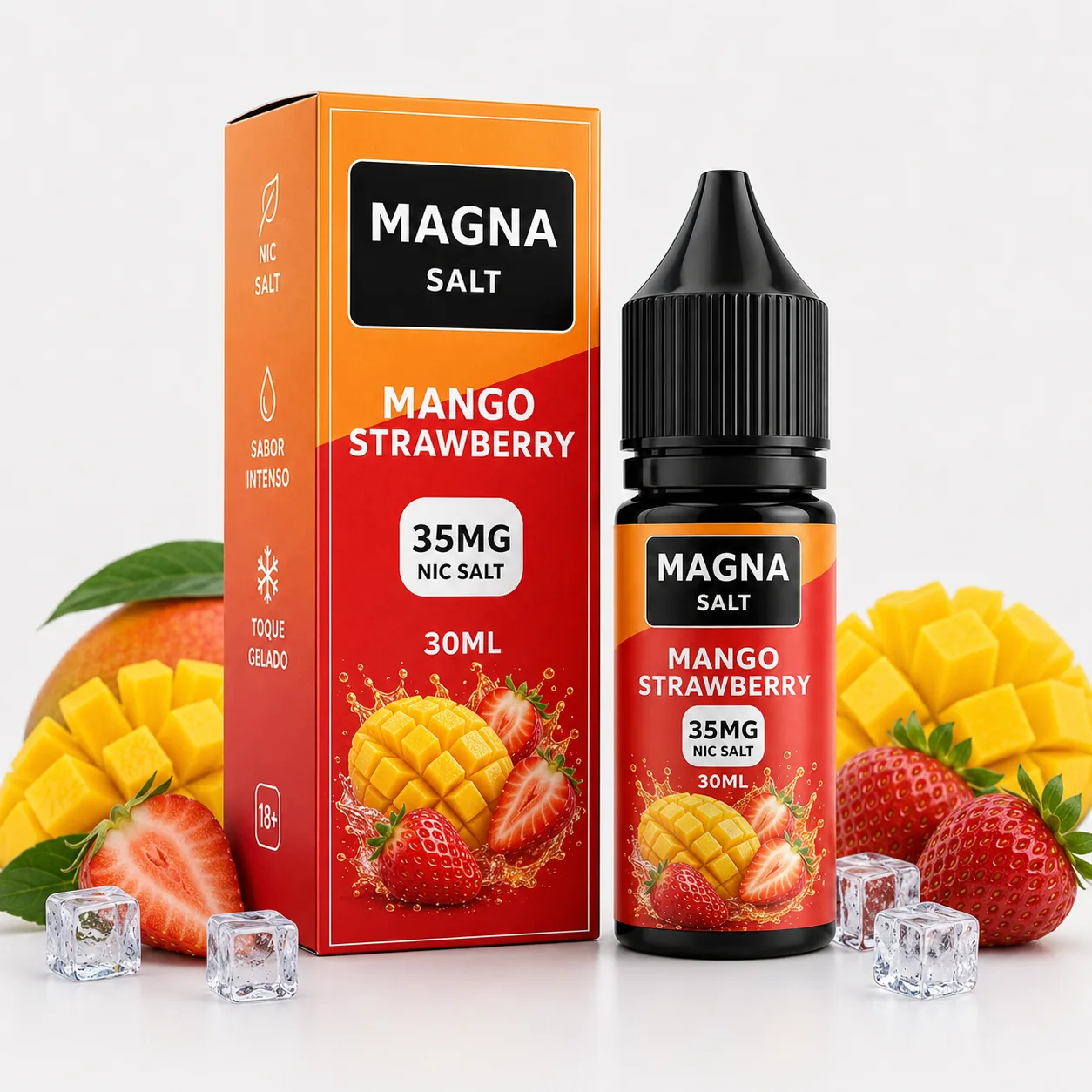 Líquido Magna Salt Mango Strawberry 35mg 30ml