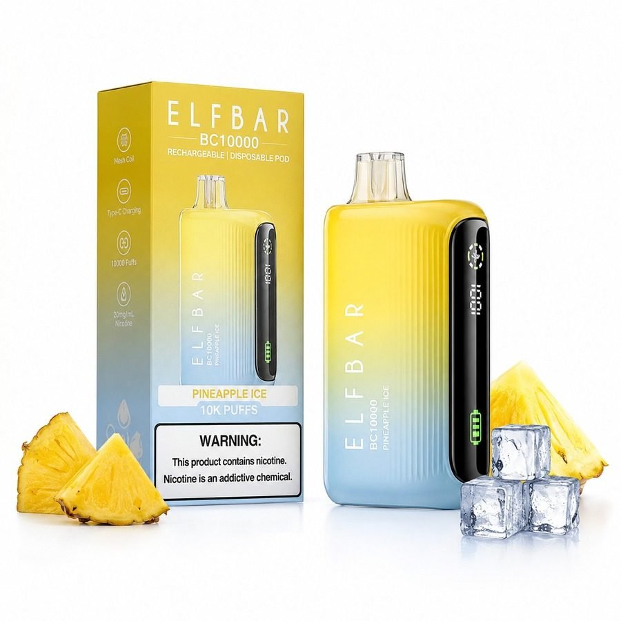 Pod Descartável Elfbar BC10000 - Pineapple ice