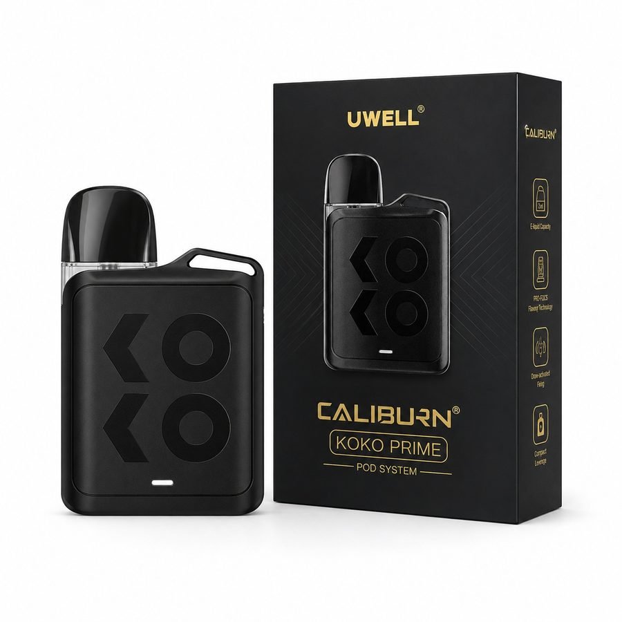 Pod System Uwell Caliburn Koko Prime - Preto