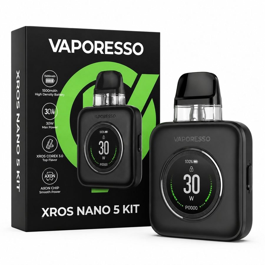 Pod System Vaporesso Xros Nano 5 Kit - Black