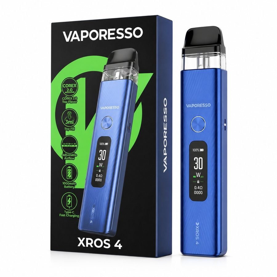 Pod System Xros 4 - 1000 mAh - Vaporesso - Blue
