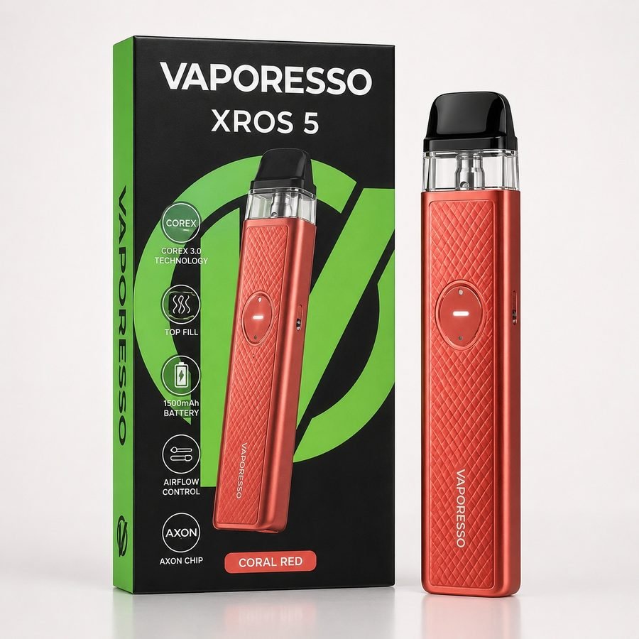 Pod System Xros 5 - Vaporesso - Coral Red