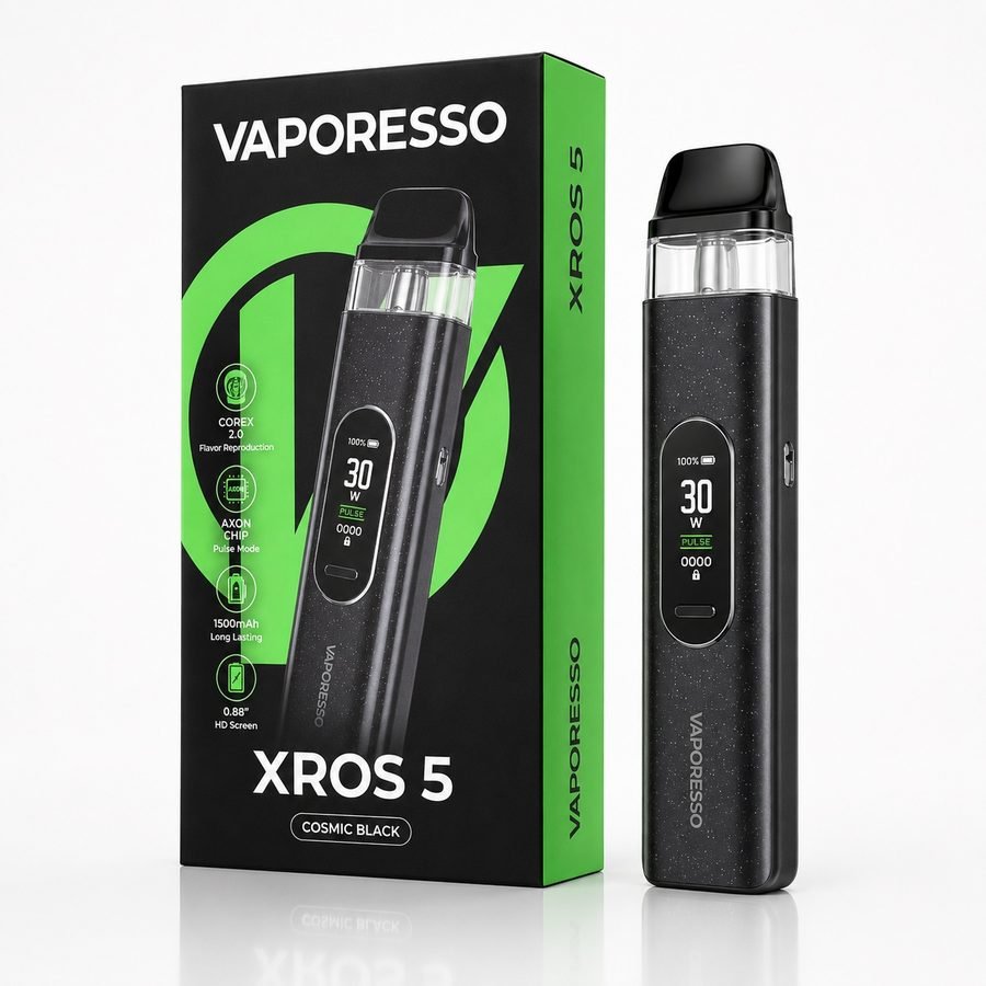 Pod System Xros 5 - Vaporesso - Cosmic Black