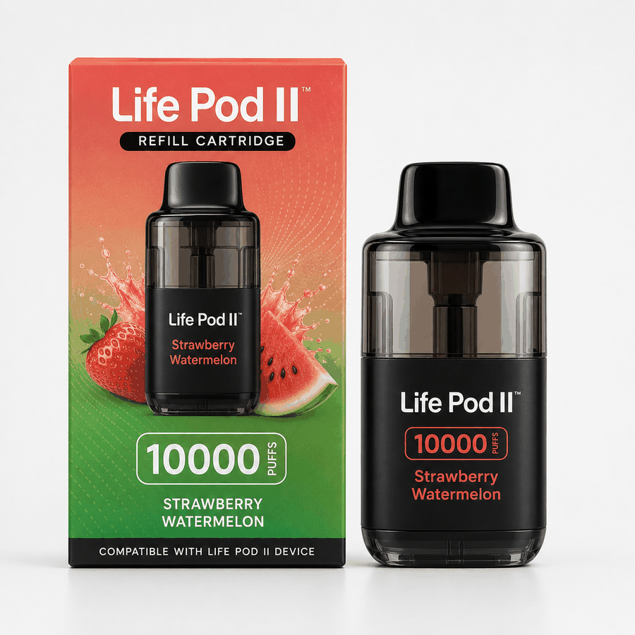 Refil Life Pod II 10000 puffs - Strawberry Watermelon
