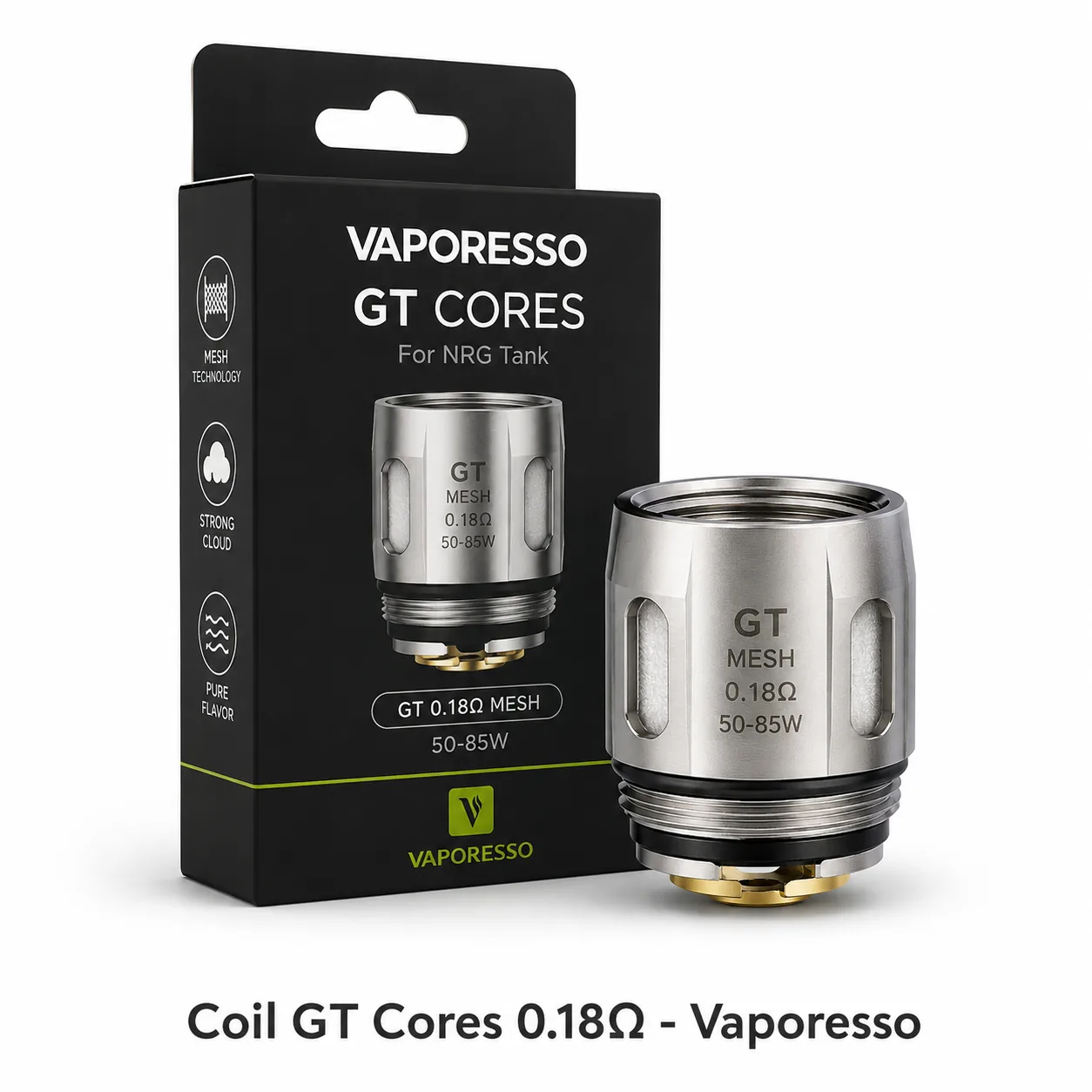 Coil GT Cores 0.18Ω Vaporesso - Unidade
