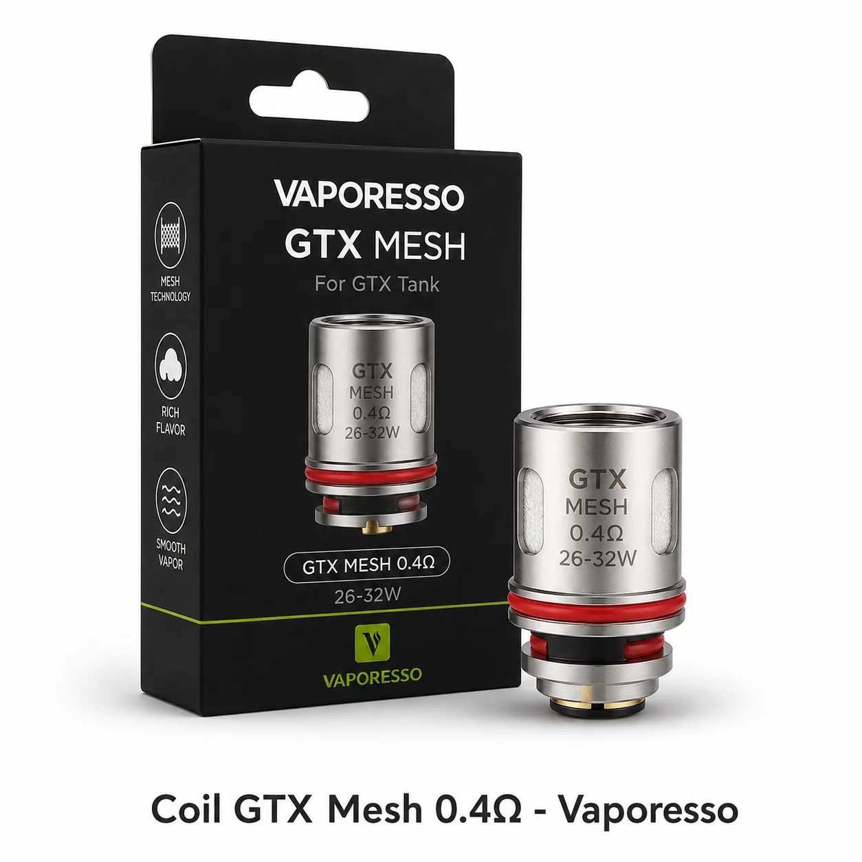Coil GTX Mesh Vaporesso 0.4Ω - Unidade