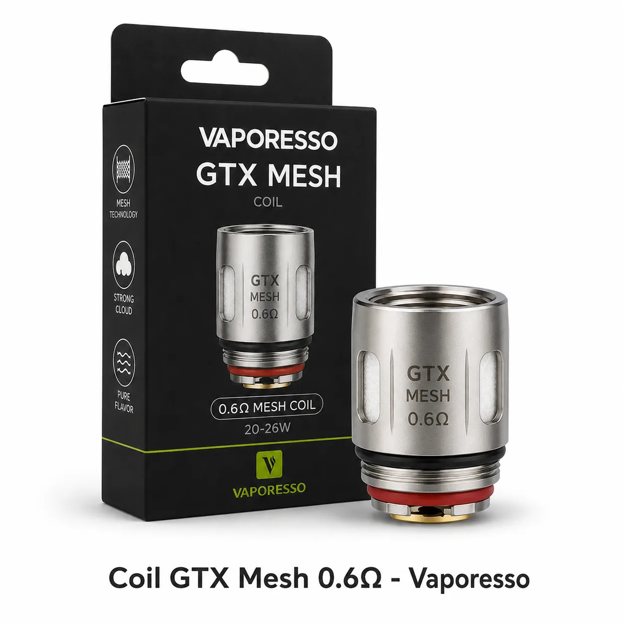 Coil GTX Mesh Vaporesso 0.6Ω - Unidade