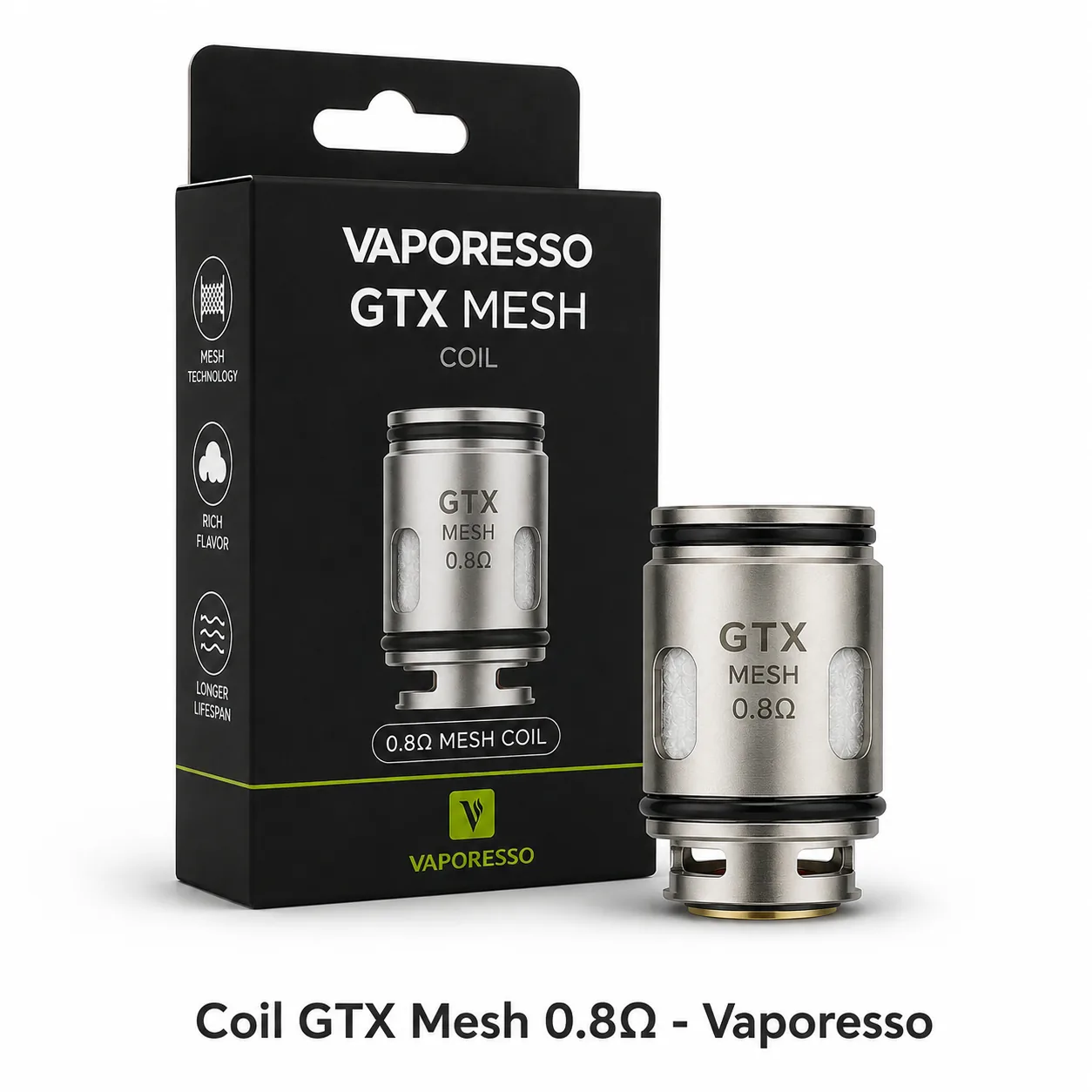 Coil GTX Mesh Vaporesso 0.8Ω - Unidade